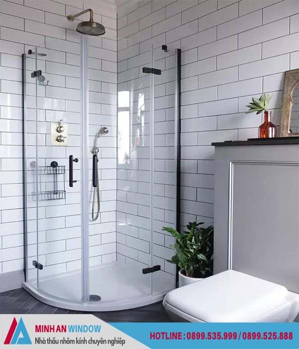 Cabin phòng tắm 135 độ mẫu tròn cao cấp chất lượng phổ biến 2021