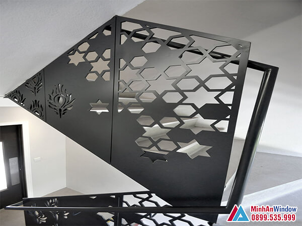 Cầu thang sắt mỹ thuật cao cấp chất lượng cho các biệt thự - minh an window đã thi công Cầu thang sắt mỹ thuật cao cấp chất lượng cho các biệt thự - Minh An Window đã thi công
