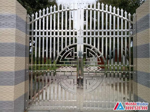 Cửa cổng inox tại Bắc Giang cao cấp đẹp nhất năm 2021 - Minh An Window đã thi công