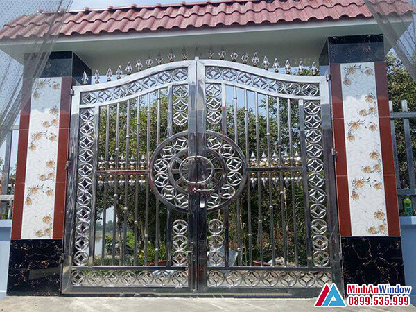 Cửa cổng inox tại Bắc Giang cao cấp chất lượng - Minh An Window đã thi công Cửa cổng inox tại Bắc Giang cao cấp chất lượng - Minh An Window đã thi công