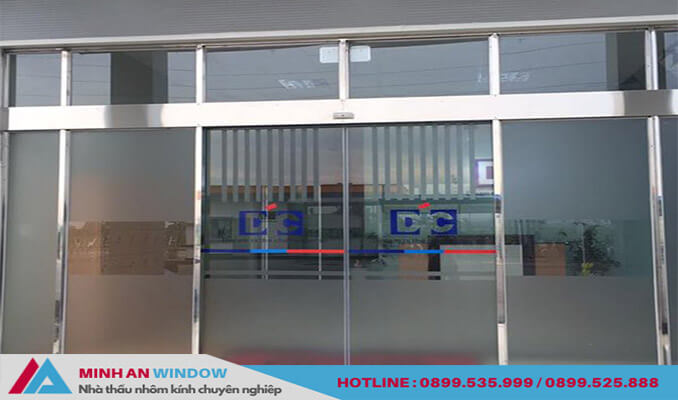 Cửa kính khung inox tại Hải Phòng cao cấp mẫu đẹp - Minh An Window đã thi công