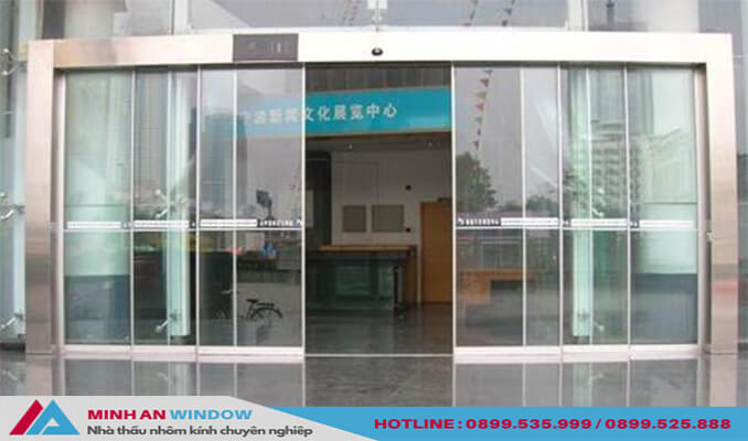 Mẫu Cửa kính khung inox tại Thái Bình cao cấp chất lượng