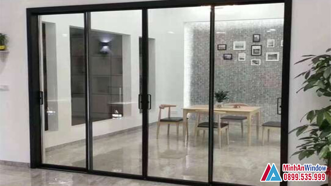 Cửa lùa nhôm kính cao cấp được dùng phổ biến cho phòng bếp - Minh An Window đã thi công Cửa lùa nhôm kính cao cấp được dùng phổ biến cho phòng bếp - Minh An Window đã thi công
