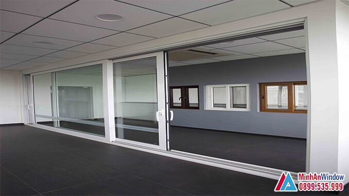 Cửa lùa nhôm kính chống nóng khóa cài cao cấp - Minh An Window đã thi công Cửa lùa nhôm kính chống nóng khóa cài cao cấp - Minh An Window đã thi công