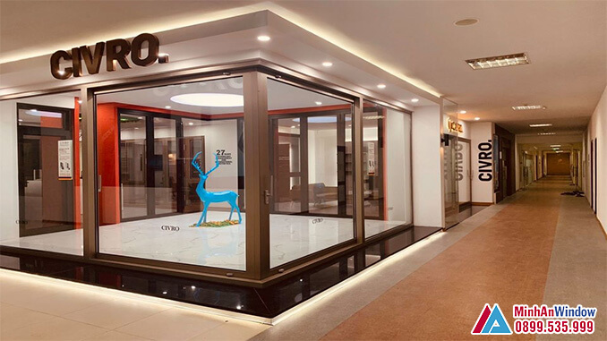 Cửa nhôm cao cấp CIVRO đẹp nhất năm 2021 - Minh An Window cung cấp và lắp đặt