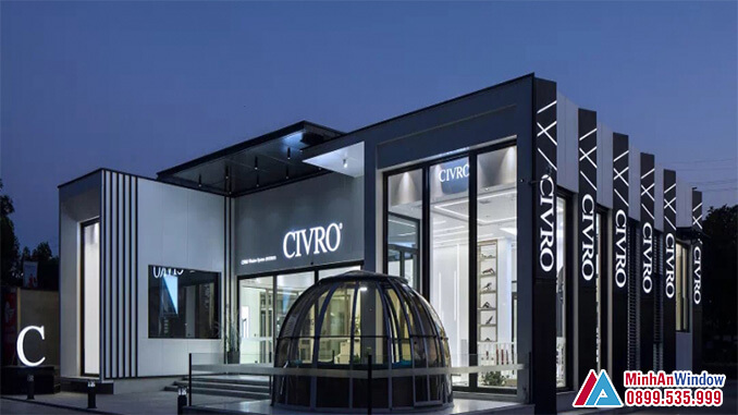 Cửa nhôm cao cấp CIVRO đẹp nhất 2022 - Minh An Window cung cấp và lắp đặt