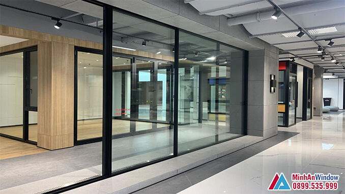 Cửa nhôm cao cấp cho các văn phòng cao cấp - Minh An Window đã thi công