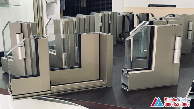 Mẫu cửa nhôm cao cấp phổ biến - Minh An Window cung cấp và lắp đặt