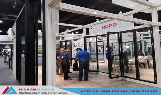 Những mẫu Cửa nhôm Hopo cao cấp - Minh An Window nhập khẩu chính hãng 100%