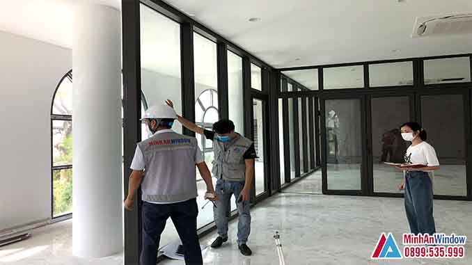 Cửa nhôm kính tại sơn tây cao cấp - minh an window đã thi công Cửa Nhôm Kính Tại Sơn Tây Cao Cấp - Minh An Window Đã Thi Công