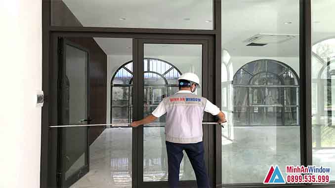 Cửa nhôm kính tại vĩnh phúc cao cấp - minh an window đã thi công Cửa Nhôm Kính Tại Vĩnh Phúc Cao Cấp - Minh An Window Đã Thi Công