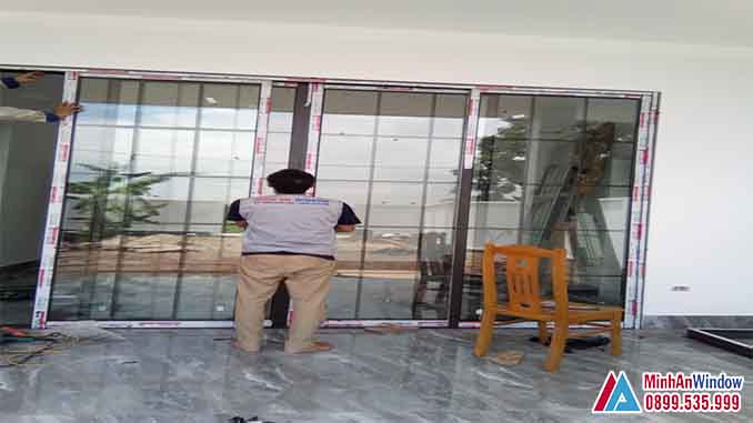 Cửa nhôm kính tại sơn tây cao cấp - minh an window đã thi công Cửa Nhôm Kính Tại Sơn Tây Cao Cấp - Minh An Window Đã Thi Công