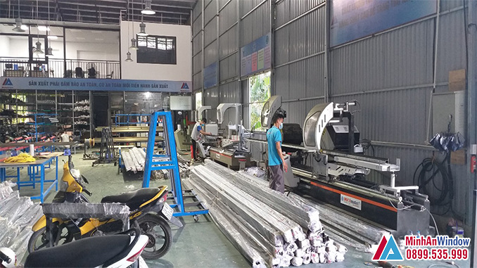 Hình Ảnh Xưởng Sản Xuất Cửa Nhôm Kính Của Công Ty Minh An Window Tại Hà Nội Hình Ảnh Xưởng Sản Xuất Cửa Nhôm Kính Của Công Ty Minh An Window Tại Hà Nội