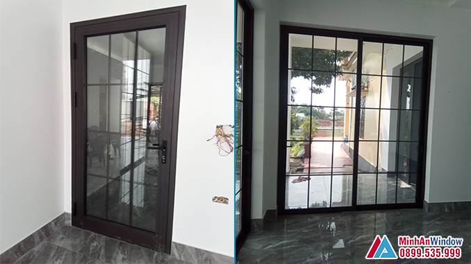 Cửa Nhôm Kính Tại Thái Bình Cao Cấp - Minh An Window Đã Thi Công Cửa Nhôm Kính Tại Thái Bình Cao Cấp - Minh An Window Đã Thi Công
