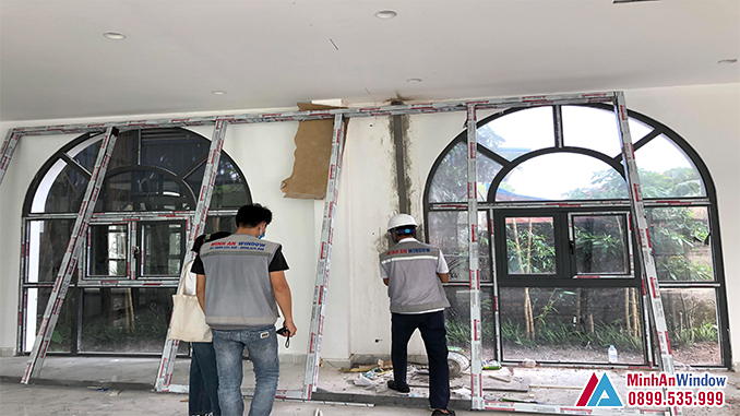 Mẫu Cửa Nhôm Xingfa Cao Cấp Tại Hà Nội - Minh An Window Đã Thi Công
