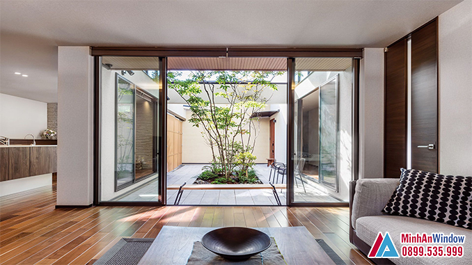 Cửa Nhôm Kính Xếp Trượt Góc 90º Cao Cấp - Minh An Window Đã Thi Công Cửa Nhôm Kính Xếp Trượt Góc 90º Cao Cấp - Minh An Window Đã Thi Công