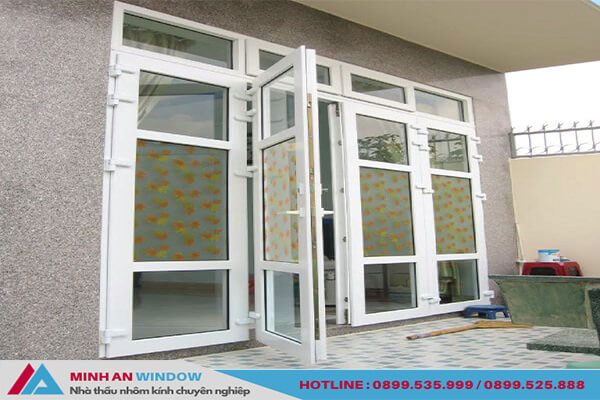 Cửa nhựa lõi thép Eurowindow cao cấp chất lượng - Minh An Window đã thi công