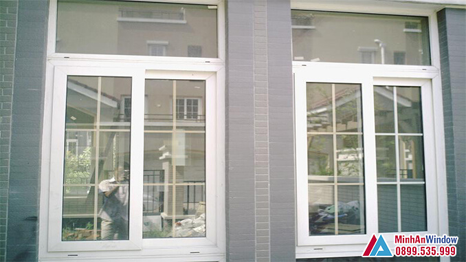 Cửa sổ cửa nhựa lõi thép Eurowindow cao cấp chất lượng - Minh An Window đã thi công