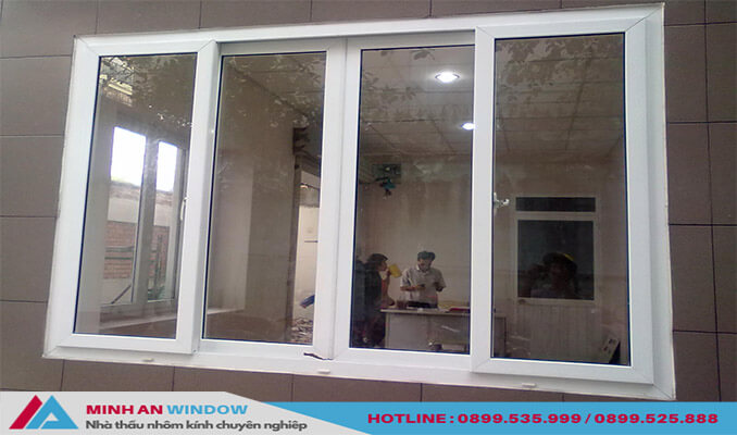 Cửa sổ mở trượt 2 cánh nhôm Xingfa Việt Nam
