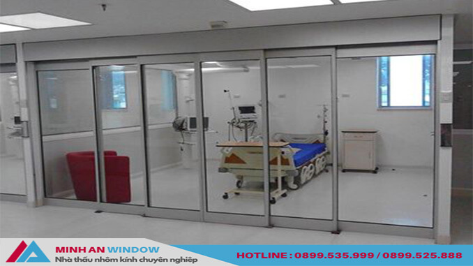 Mẫu Cửa tự động sử dụng phổ biến tại Sơn La cho các bệnh viện