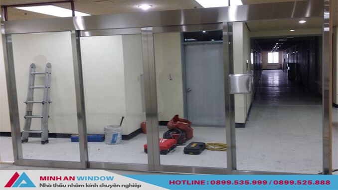 Minh An Window đơn vị lắp đặt Cửa tự động tại Bắc Ninh chất lượng nhất