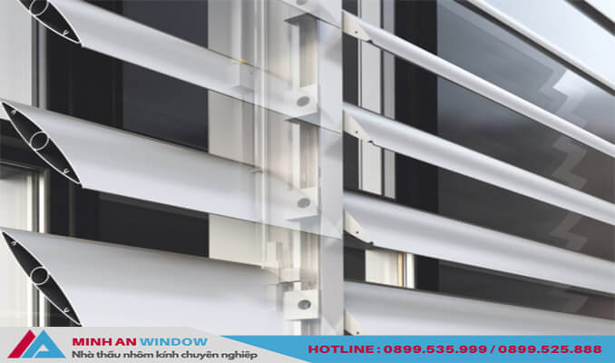 Mẫu Lam nhôm hình thoi cao cấp phổ biến nhất 2021 - Minh An Window đã thi công và lắp đặt