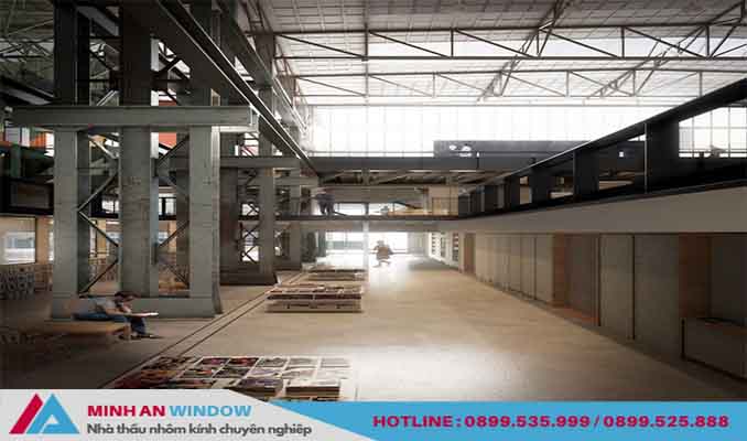 Lắp đặt Mái kính cường lực cho KCN Tân Quang - Hưng Yên chất lượng cao Lắp đặt Mái kính cường lực cho KCN Tân Quang - Hưng Yên chất lượng cao