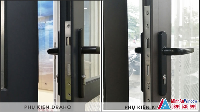 Phụ kiện cửa nhôm kính draho & kinlong cao cấp - minh an window cung cấp và lắp đặt Phụ Kiện Cửa Nhôm Kính DRAHO & KINLONG Cao Cấp - Minh An Window Cung Cấp và Lắp Đặt