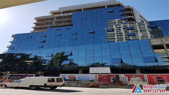 Vách Kính Mặt Dựng Cho Các Tòa Nhà Văn Phòng - Minh An Window Đã Thi Công Vách Kính Mặt Dựng Cho Các Tòa Nhà Văn Phòng - Minh An Window Đã Thi Công