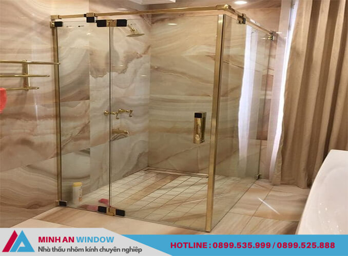 Minh An Window lắp đặt cabin phòng tắm 90 độ cho công trình nhà chung cư