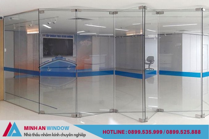 Mẫu cửa kính mở xếp trượt đẹp 3 Mẫu cửa kính mở xếp trượt đẹp 3
