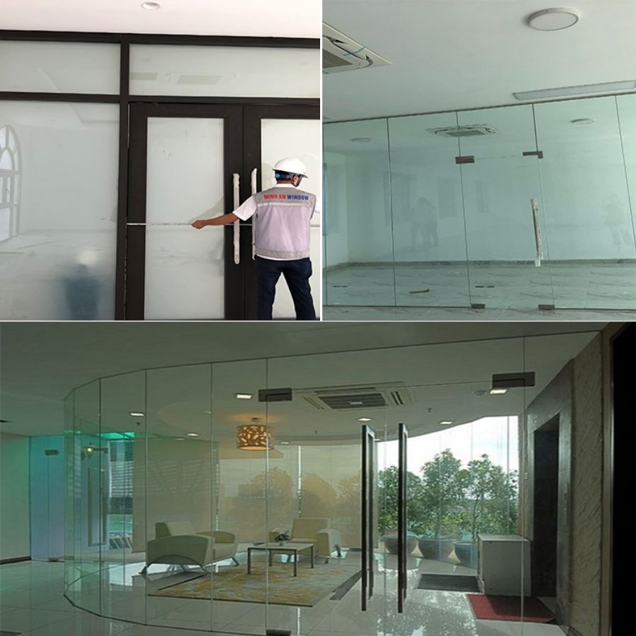 Cửa kính thuỷ lực