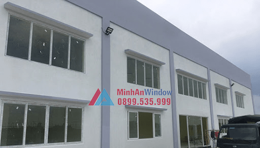 Công trình cửa nhôm kính Minh An Window lắp đặt cho khách hàng tại Yên Bái