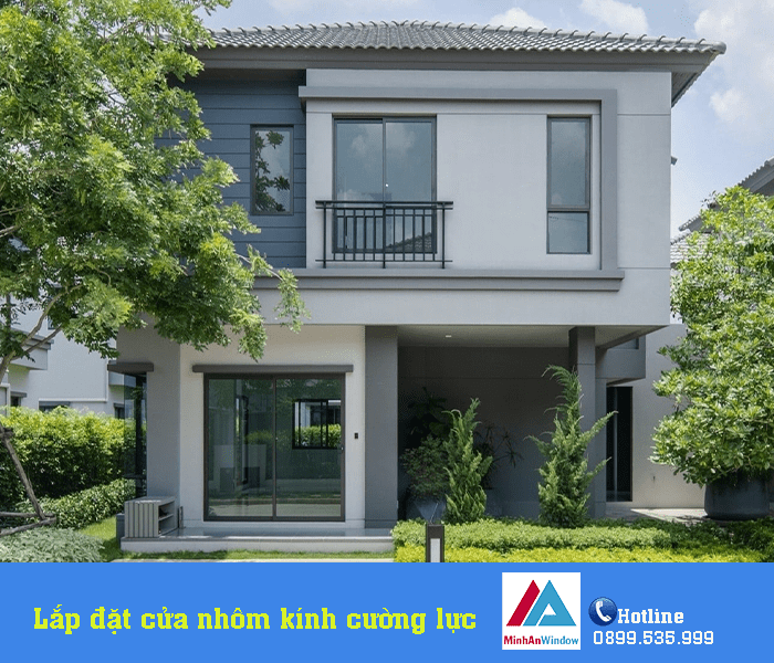 Lắp đặt cửa nhôm kính mở trượt cho nhà biệt thự tại như thanh - thanh hóa Lắp đặt cửa nhôm kính mở trượt cho nhà biệt thự tại Như Thanh - Thanh Hóa
