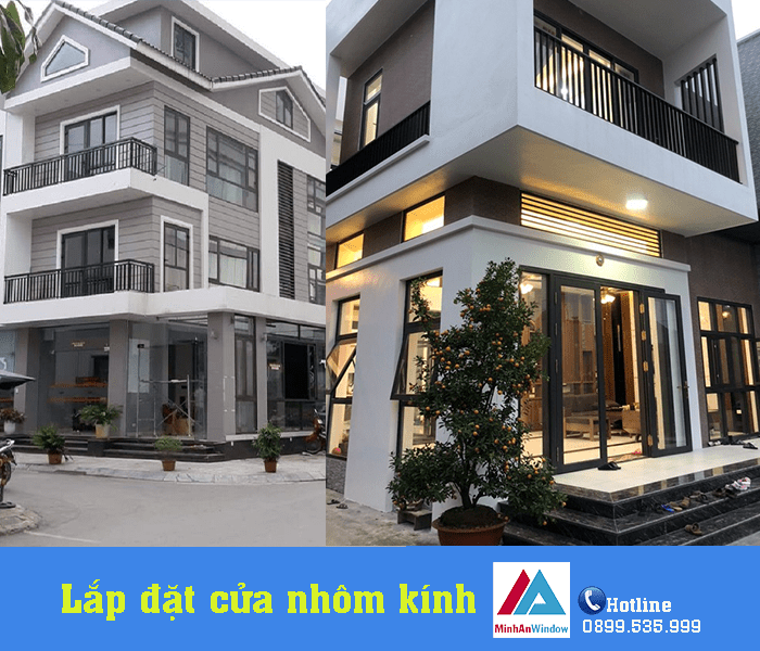 Lắp đặt cửa nhôm kính cho công trình nhà ở tại tỉnh Thanh Hóa