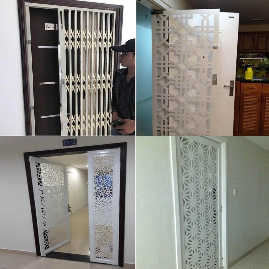 cửa sắt chung cư