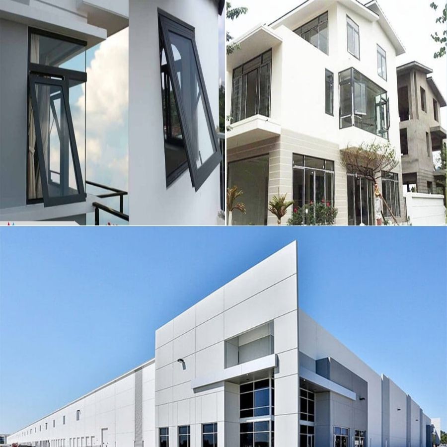 Cửa sổ nhôm kính