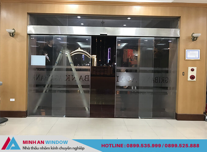 Mẫu Cửa tự động Ditec cao cấp đẹp nhất 2021 - Minh An Window đã thi công