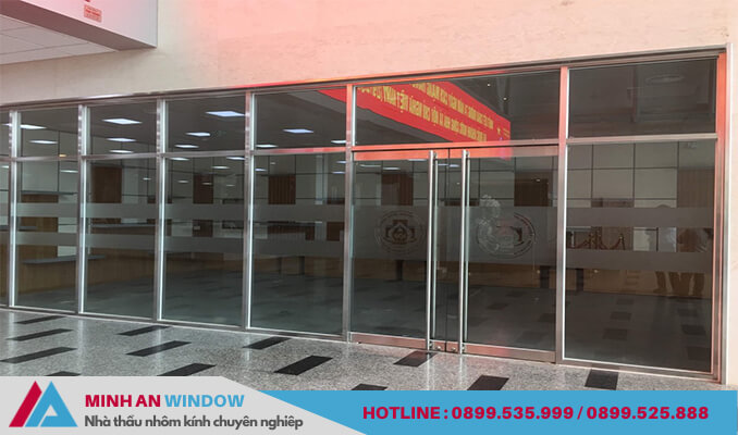 Mẫu cửa tự động khung inox Minh An Window lắp đặt cho nhà máy tại Nghi Sơn - Thanh Hóa Mẫu cửa tự động khung inox Minh An Window lắp đặt cho nhà máy tại Nghi Sơn - Thanh Hóa