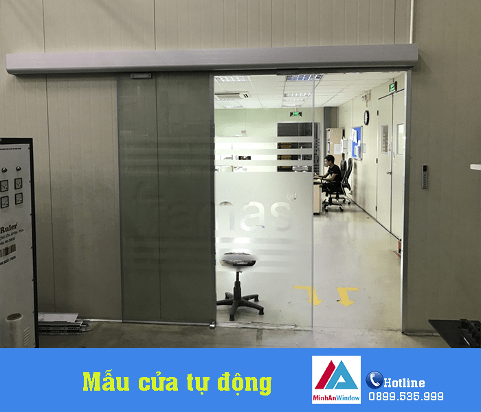 Cửa kính trượt tự động - Minh An Window thiết kế và thi công lắp đặt Cửa kính trượt tự động - Minh An Window thiết kế và thi công lắp đặt
