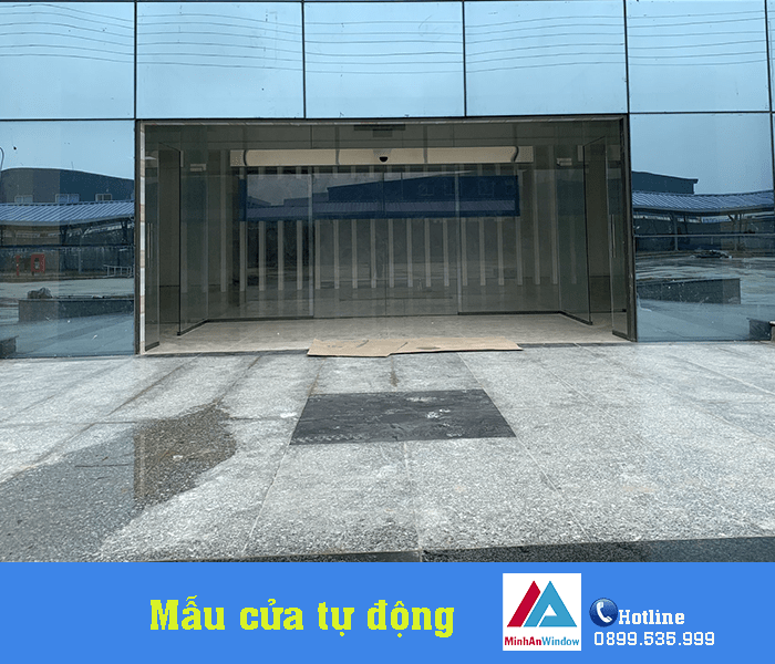 Mẫu cửa tự động lắp đặt cho sảnh các công ty Mẫu cửa tự động lắp đặt cho sảnh các công ty