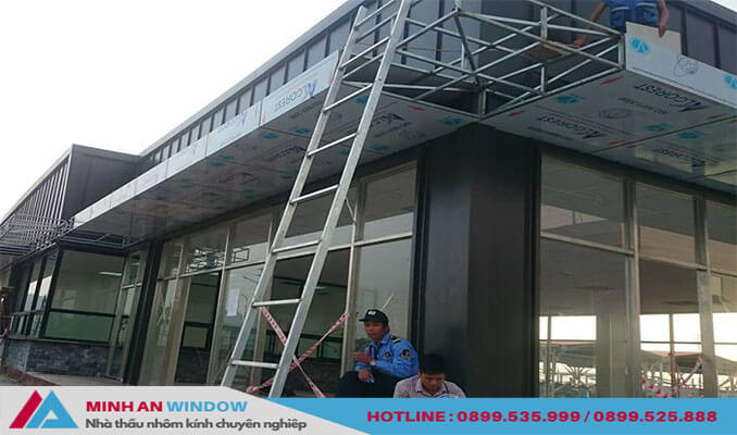Minh An Window đơn vị lắp đặt mái Alu ngoài trời cao cấp chất lượng
