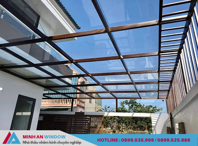 Mẫu Mái kính khung inox cao cấp mẫu đẹp và cao cấp - Minh An Window đã thi công Mẫu Mái kính khung inox cao cấp mẫu đẹp và cao cấp - Minh An Window đã thi công