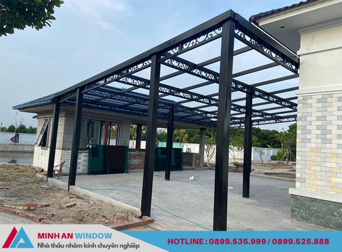 Minh An Window lắp đặt Mái kính cường lực tại Hòa Bình uy tín chất lượng Minh An Window lắp đặt Mái kính cường lực tại Hòa Bình uy tín chất lượng