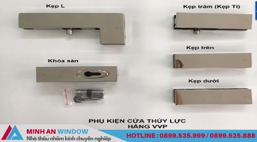 Phụ kiện bản lề cửa kính cường lực 