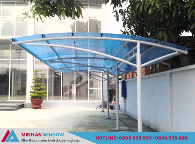 Mẫu tấm nhựa lấy sáng cho để xe cao cấp chất lượng Mẫu tấm nhựa lấy sáng cho để xe cao cấp chất lượng