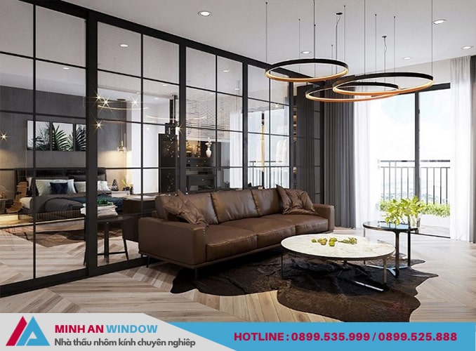 Mẫu vách cố định nhôm xingfa đẹp Mẫu vách cố định nhôm xingfa đẹp