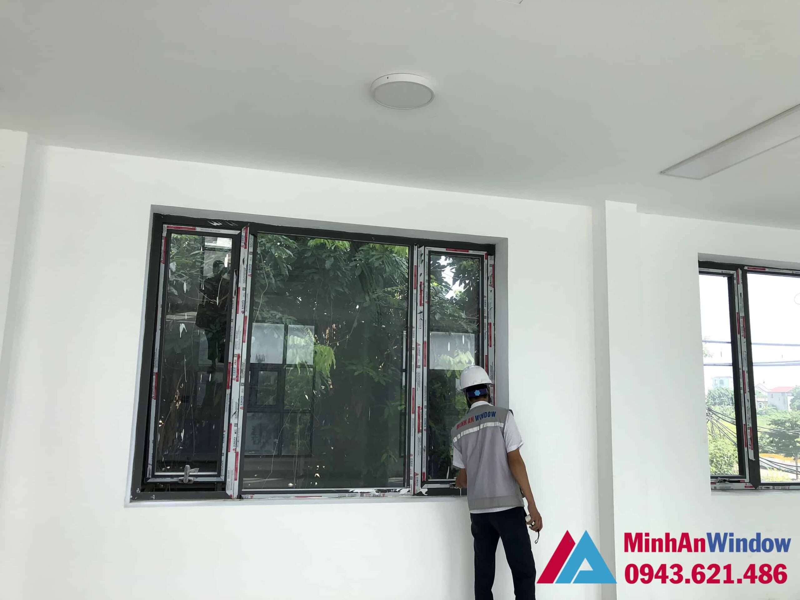 Làm cửa nhôm kính tại lào cai - các mẫu cửa hot nhất hiện nay 8 Mẫu cửa sổ nhôm kính Minh An Window lắp đặt cho khách hàng tại Lào Cai