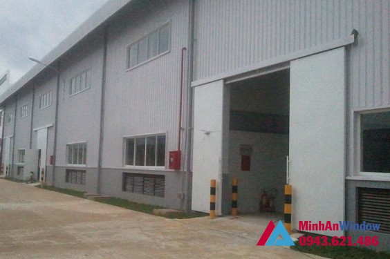 Công trình cửa nhôm kính sau khi được hoàn thiện