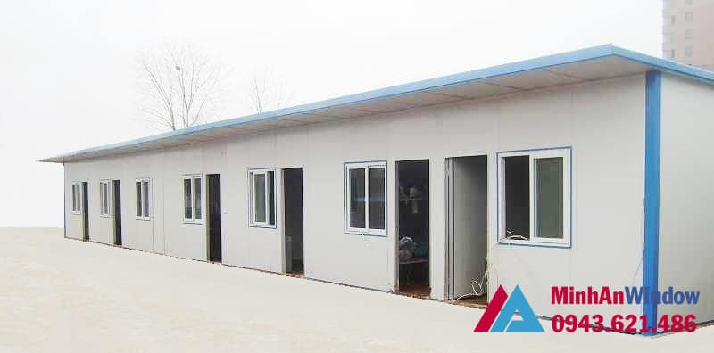 Công trình cửa nhôm kính tại cụm CN quận Hai Bà Trưng do Minh An Window lắp đặt